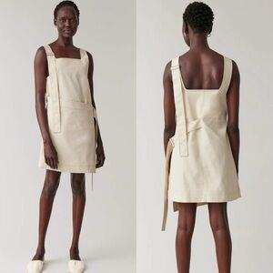COS Sleeveless Cotton Wrap Dress